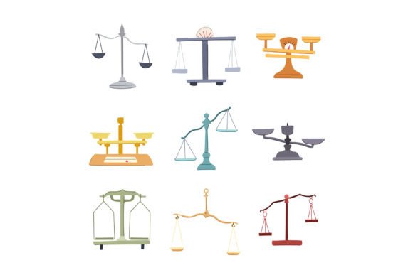 Download Balance Scale Set Cartoon Vector Illustr - Car Collection