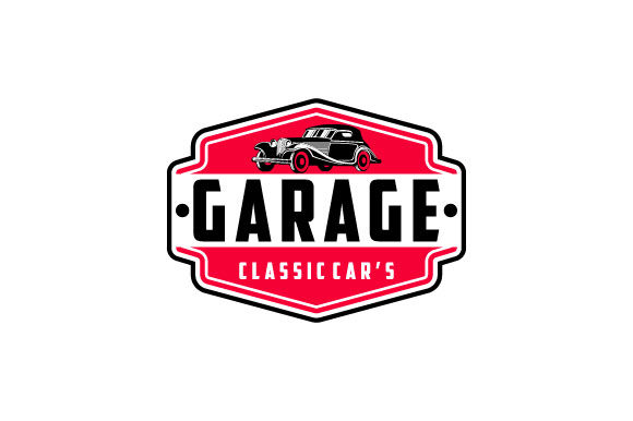 Download Garage Classic Car's Vintage Logo Design - Car Collection