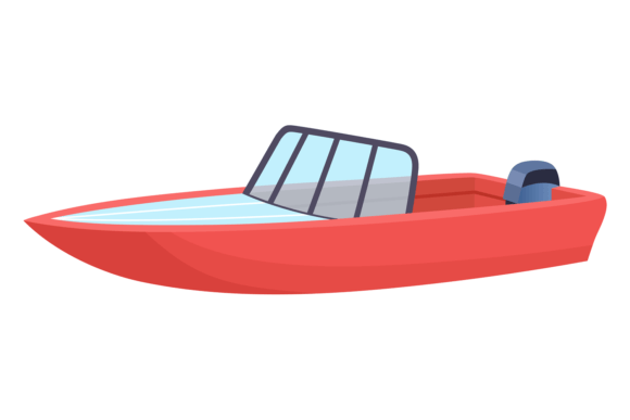 Download Motor Boat Cartoon Icon. Water Transport - Car Collection