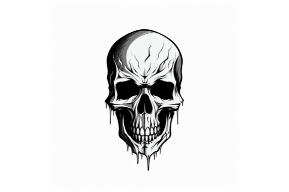 Download Skull Mechanic Logo Bull Skull Logo - Premium Resources