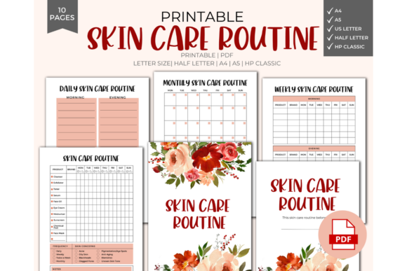 Download Skincare Planner Printable - Car Collection