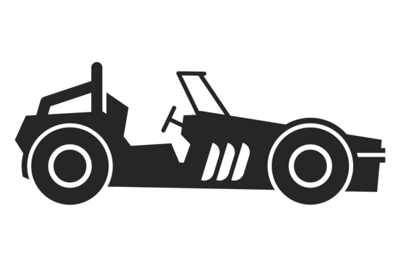 Download Motor Race Black Icon. Speed Car Side Vi - Car Collection