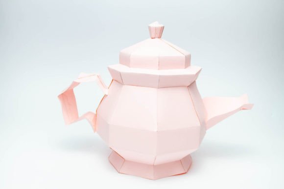 Download Shabby Chic Floral Teapot - Flora Collection