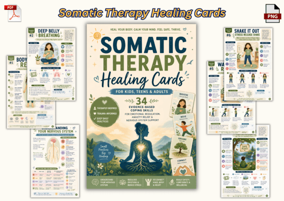 Download Somatic Therapy Healing Cards - Car Collection