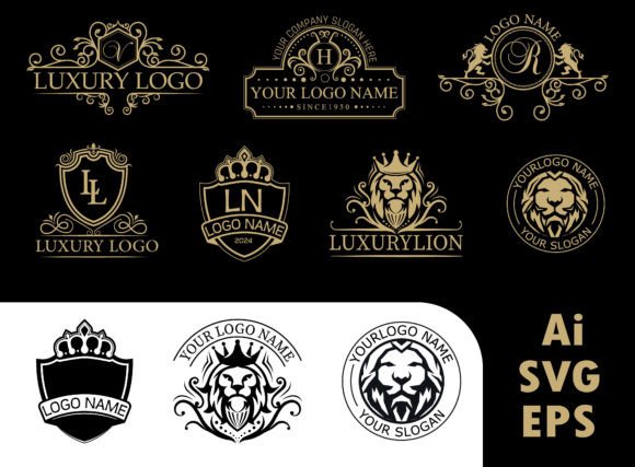 Download Luxurious Logo Templates,Luxury Logos - Logo template Collection