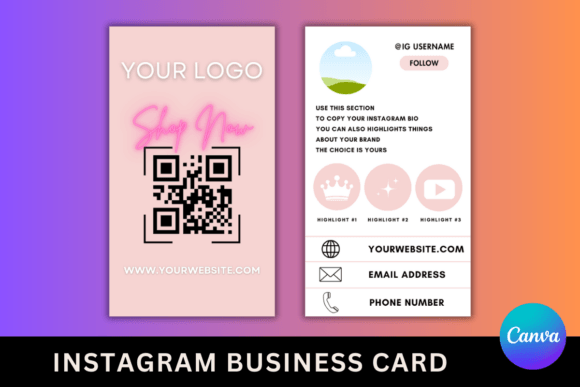 Download 2024 Instagram Business Card Template - Car Collection