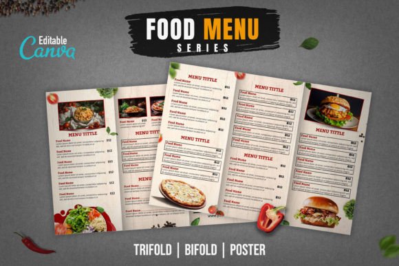 Download Restaurant Menu Canva Templates - Canva Collection
