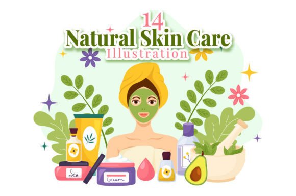 Download 14 Natural Skin Care Vector Illustration - Car Collection