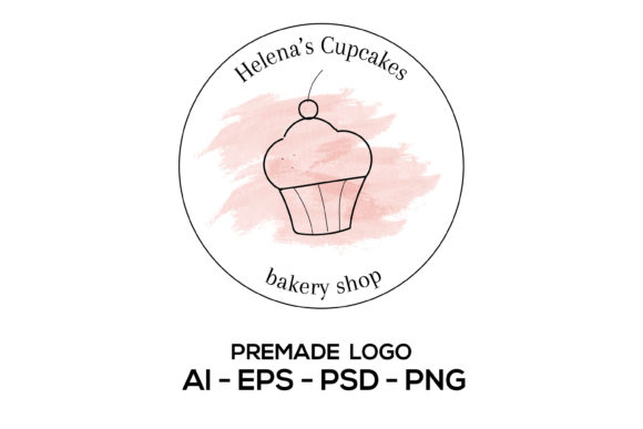 Download Cupcake Logo, Bakery Logo Template - Logo template Collection