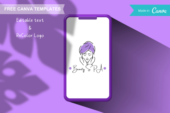Download Canva Logo Templates - Face Relaxing - Logo template Collection