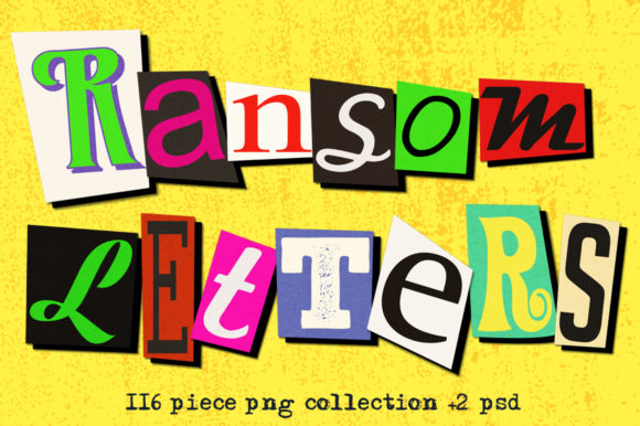 Download Ransom Letter Cutout Alphabet Set - Alphabet Collection