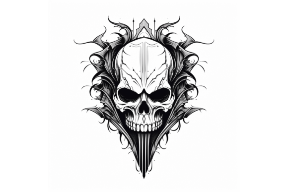 Download Hand Drawing Hand Vw Skull Logo - Premium Resources