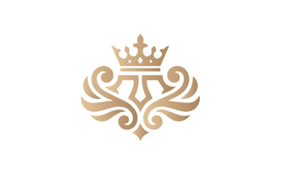 Download Luxury Abstract Crown Logo Template – El - Logo template Collection