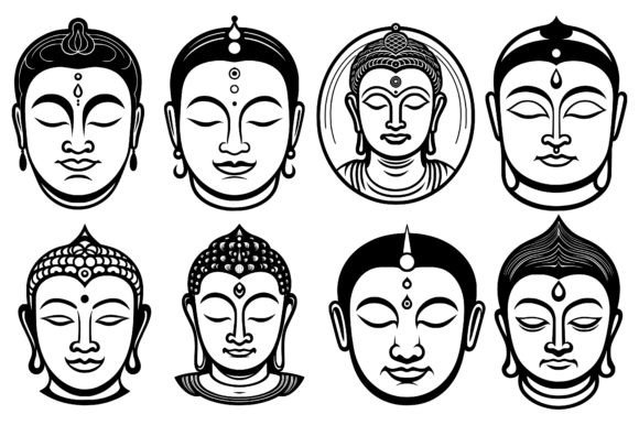 Download Buddha Icon Logo Vector Illustrations - Illustration Collection
