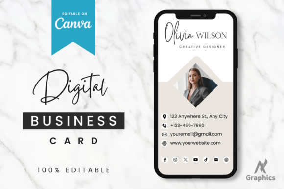 Download Royal New Digital Business Card Template - Car Collection
