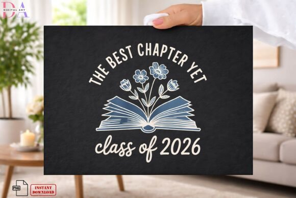 Download Class of 2026 Book Floral Design PNG - Flora Collection