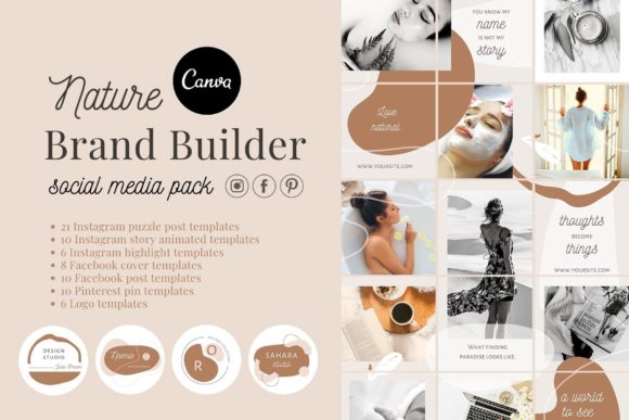 Download Canva Branding Kit Social Media Pack - Canva Collection