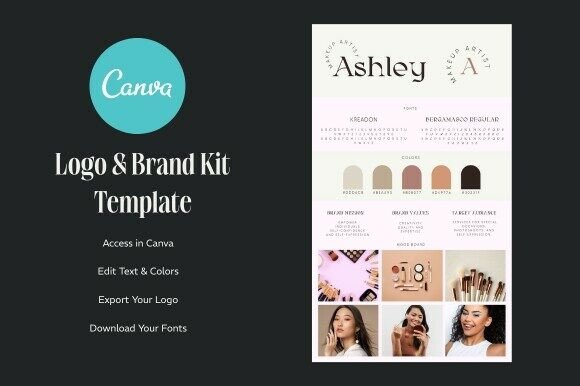 Download Canva Bold Logo Template &amp; Brand Kit - Logo template Collection