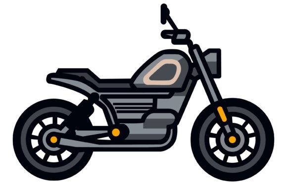 Download Illustration of Motor Cycle Vector - Illustration Collection